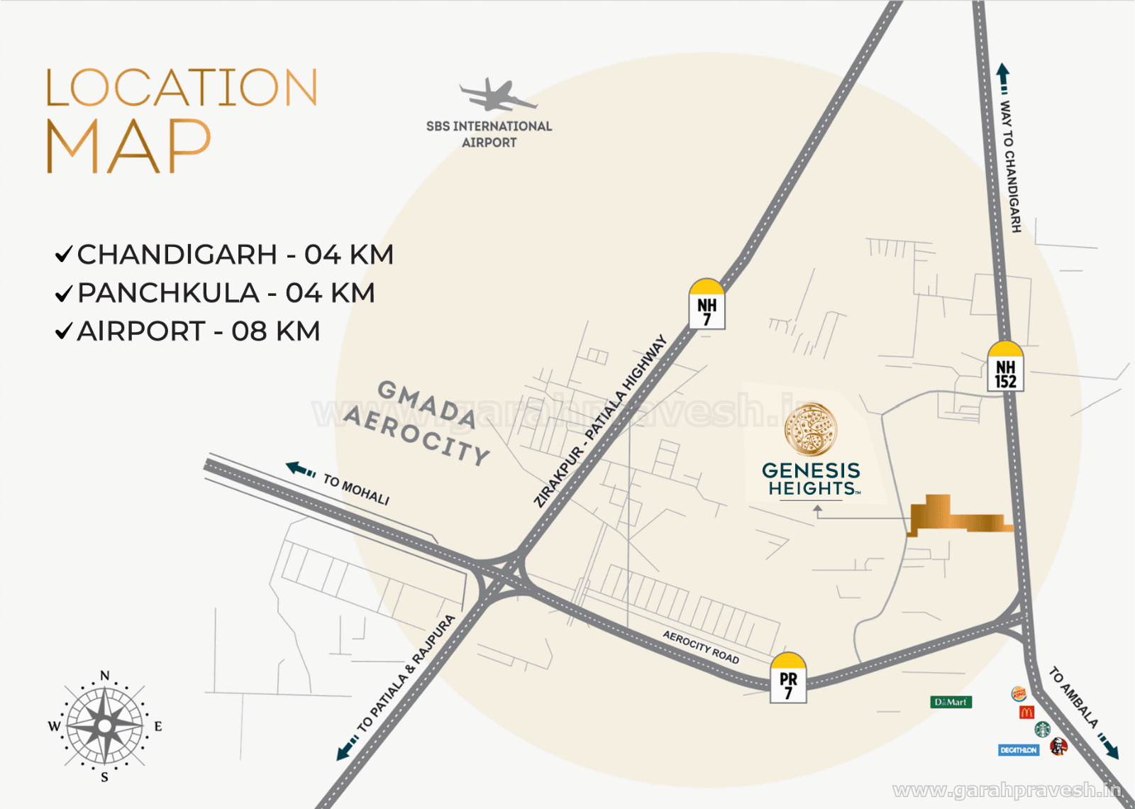 Location plan — Genesis Heights