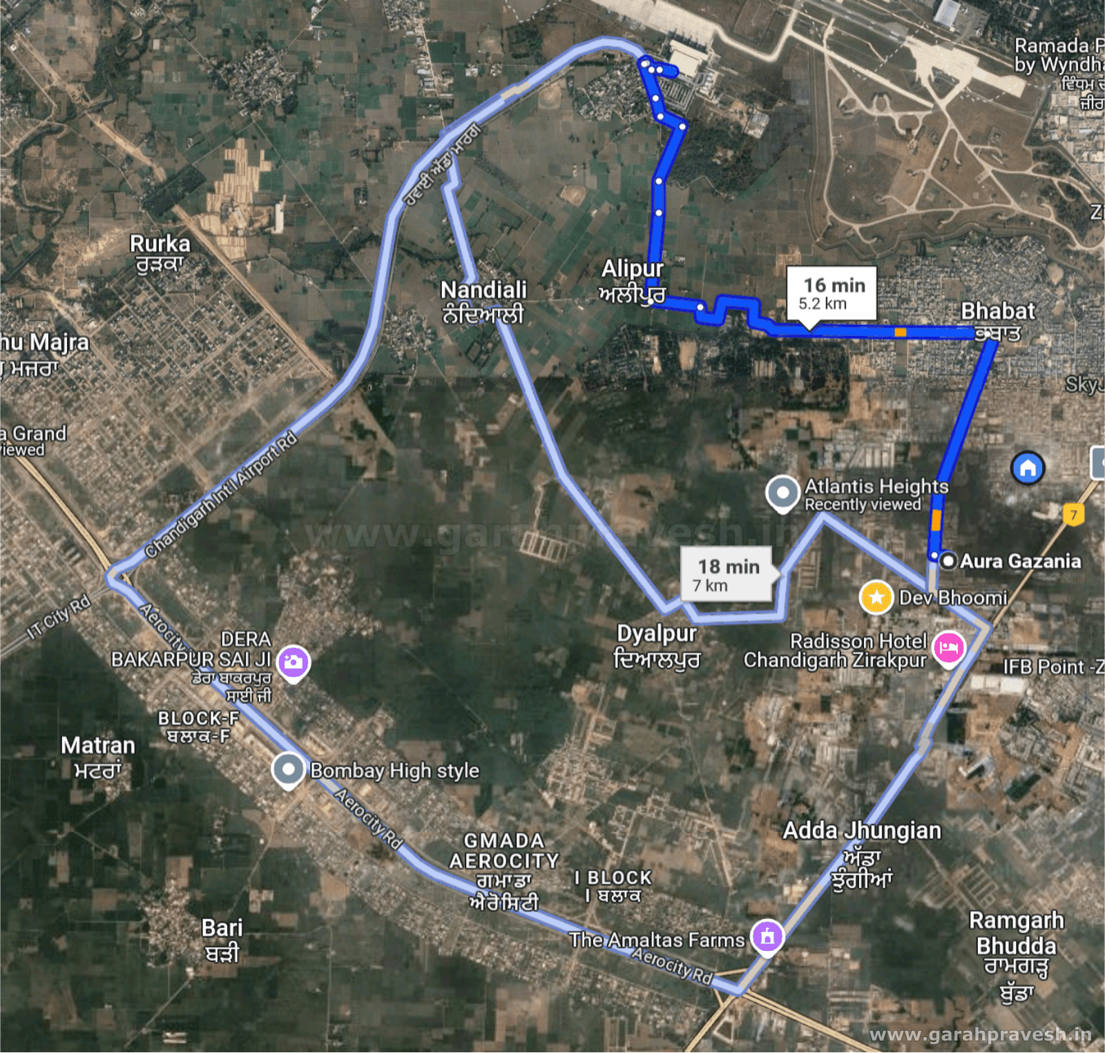 Location plan — Escon Primera