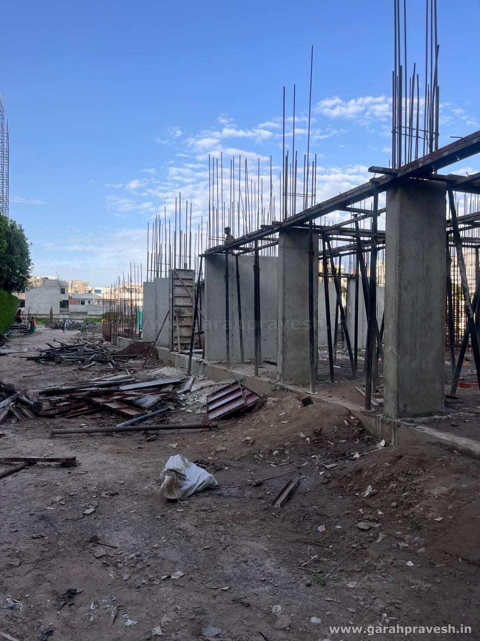 Hermitage Centralis — construction