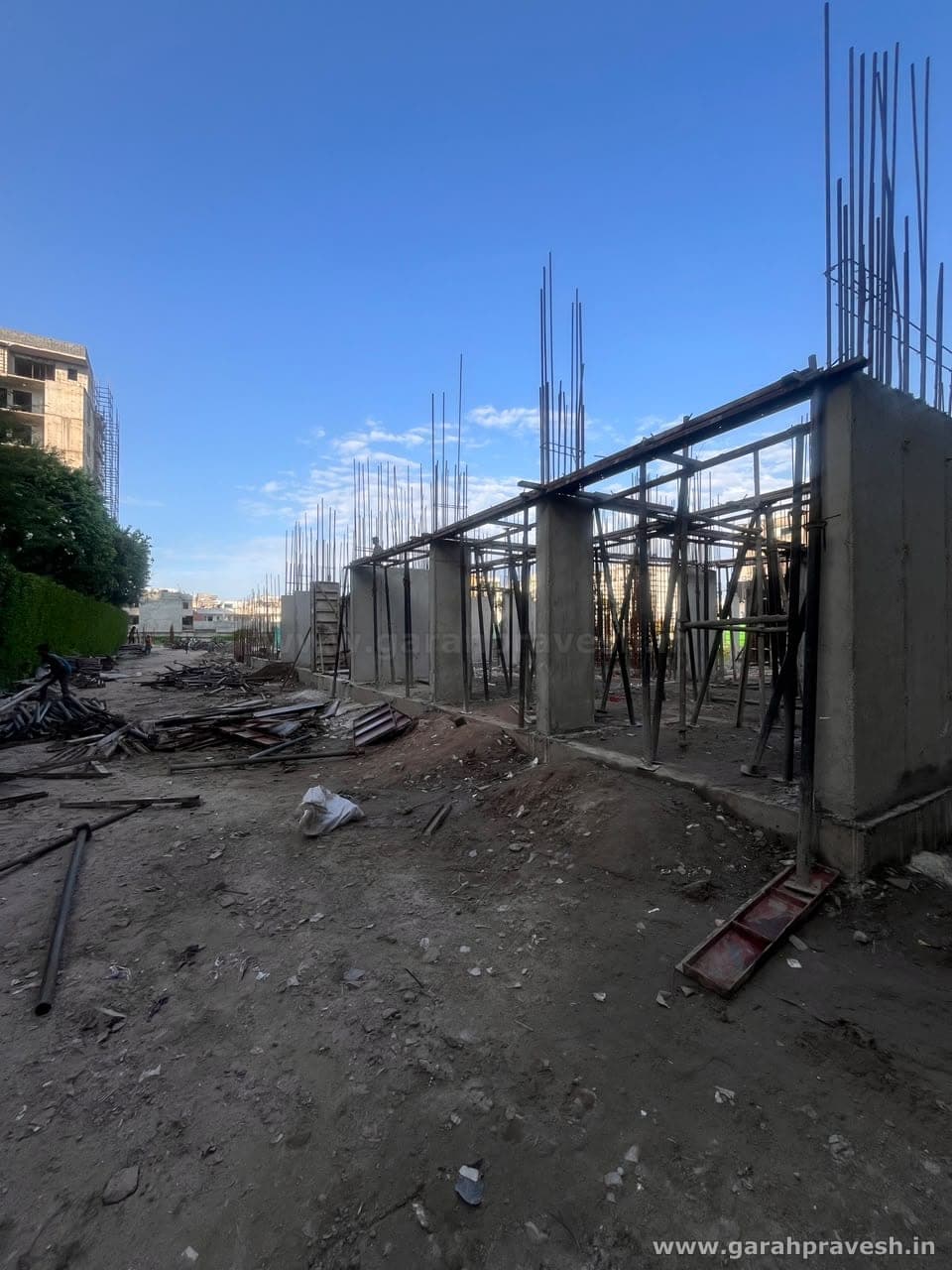 Hermitage Centralis — construction
