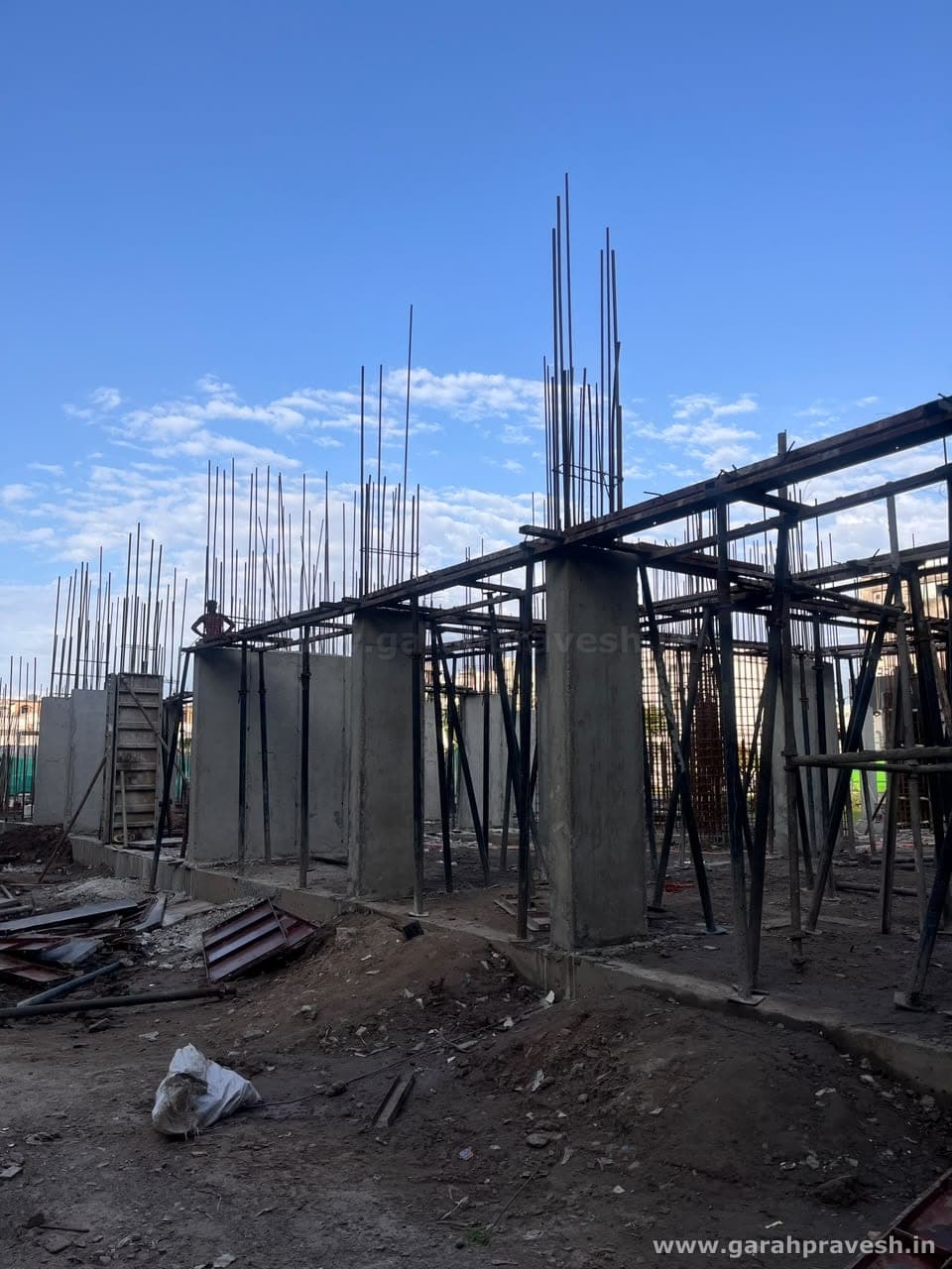Hermitage Centralis — construction
