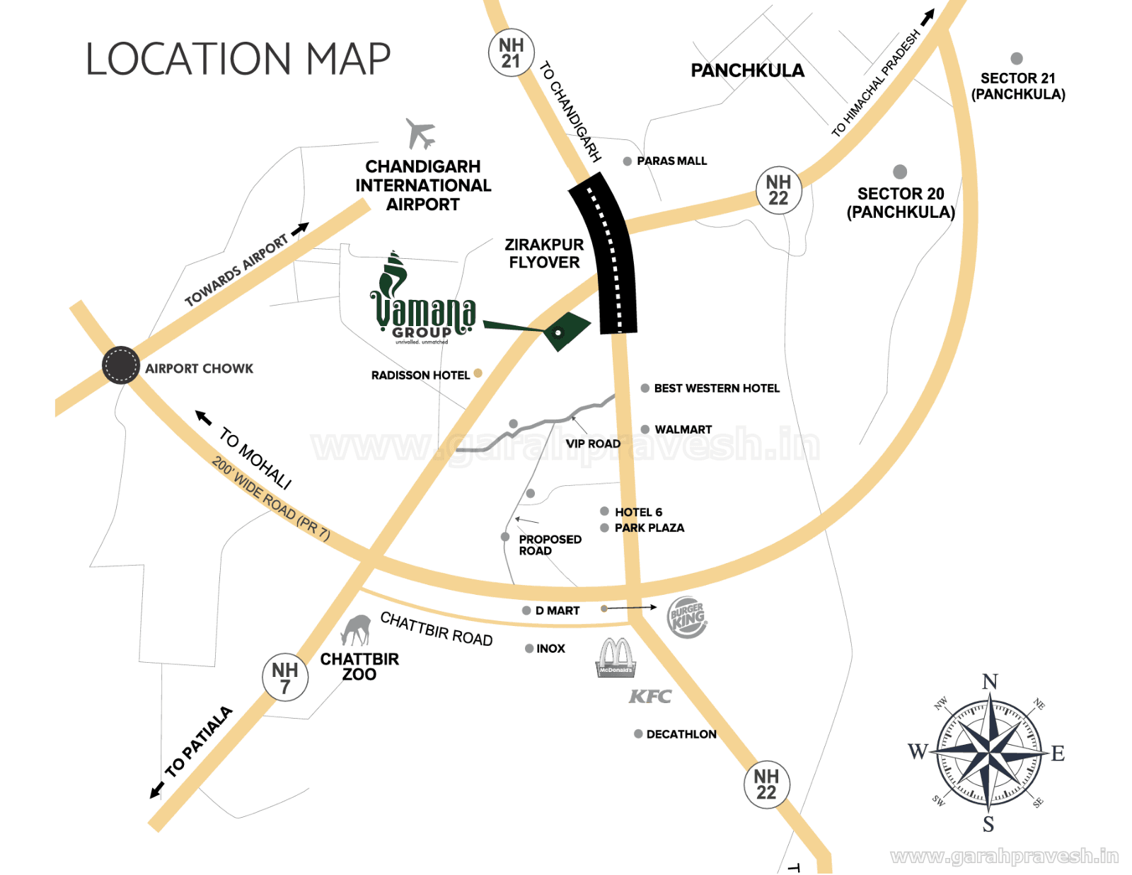 Location plan — Vamana Arvindam