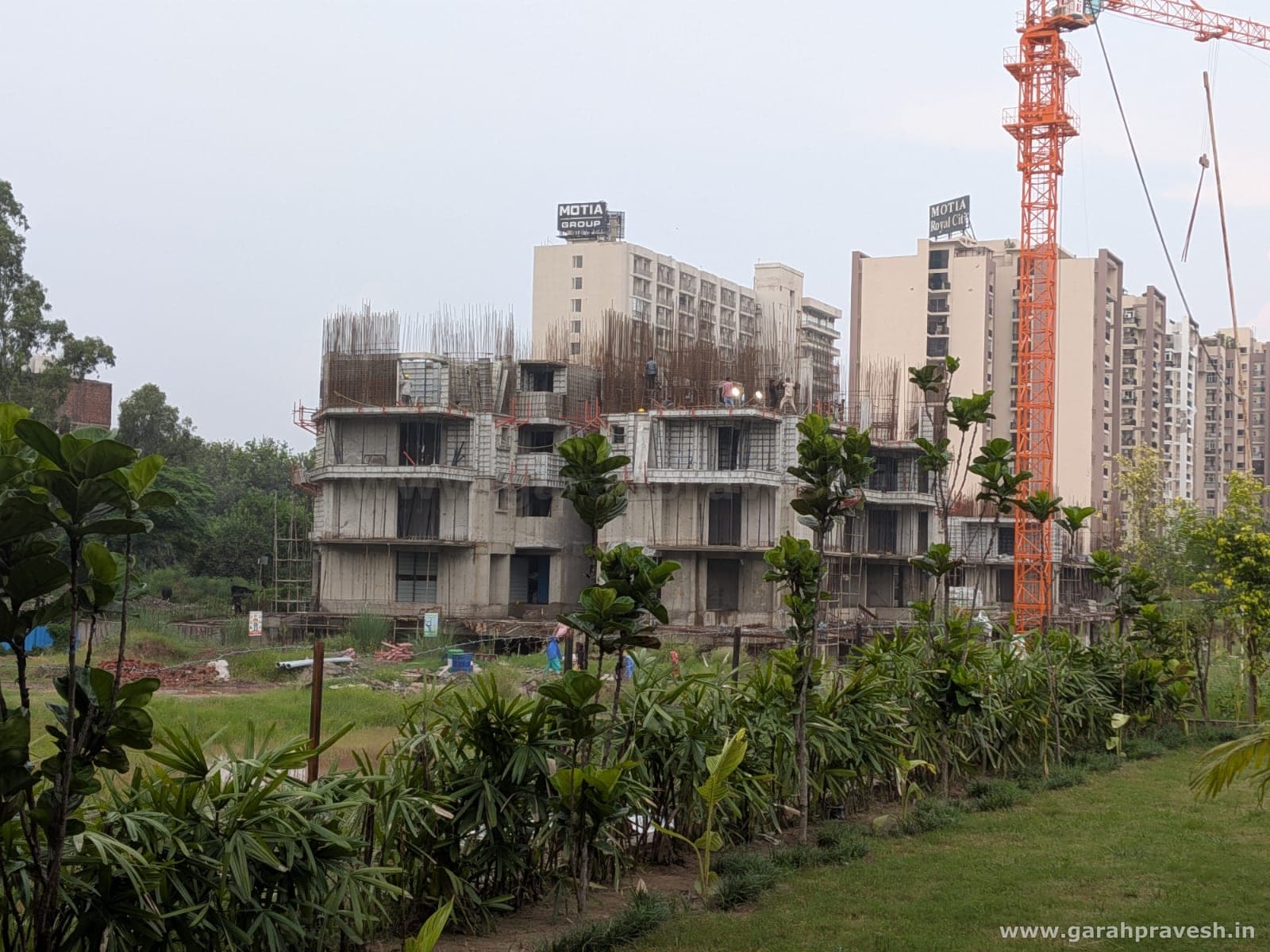 The Vibe — construction