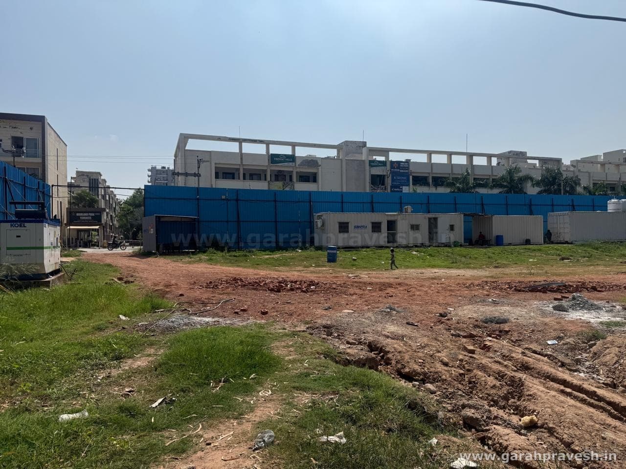 The Eden Park — construction