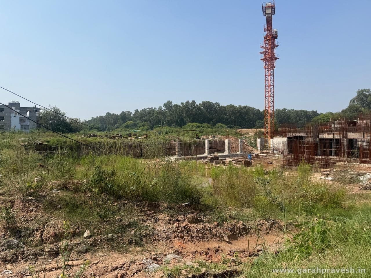 The Eden Park — construction