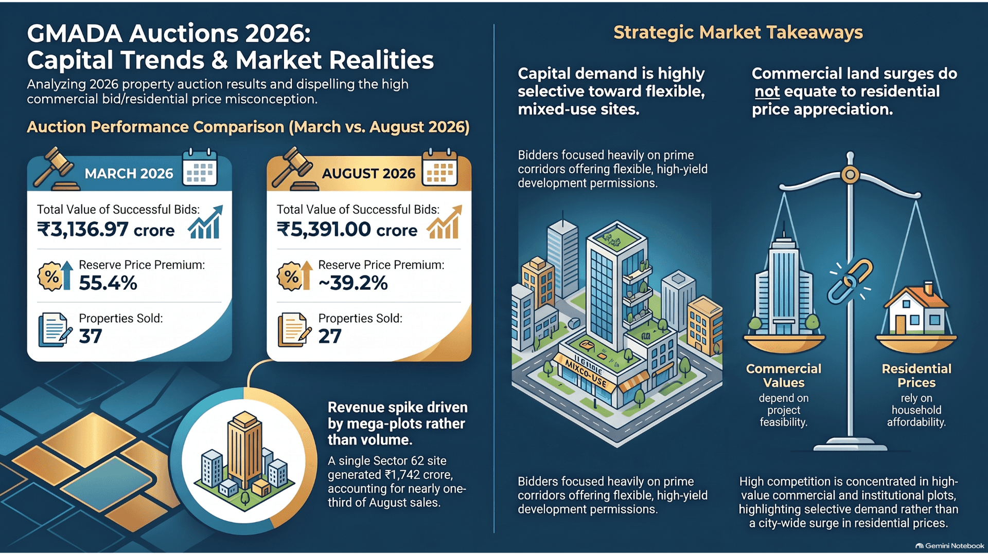 Latest GMADA Auctions 2026, Market Impact