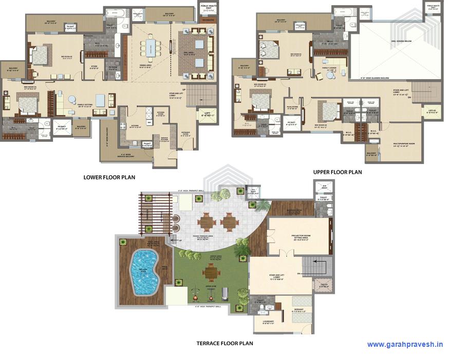 4 bhk penthouse
