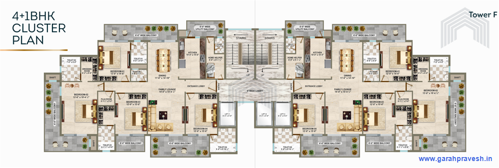 4+1BHK | 3475 |2.78 cr
